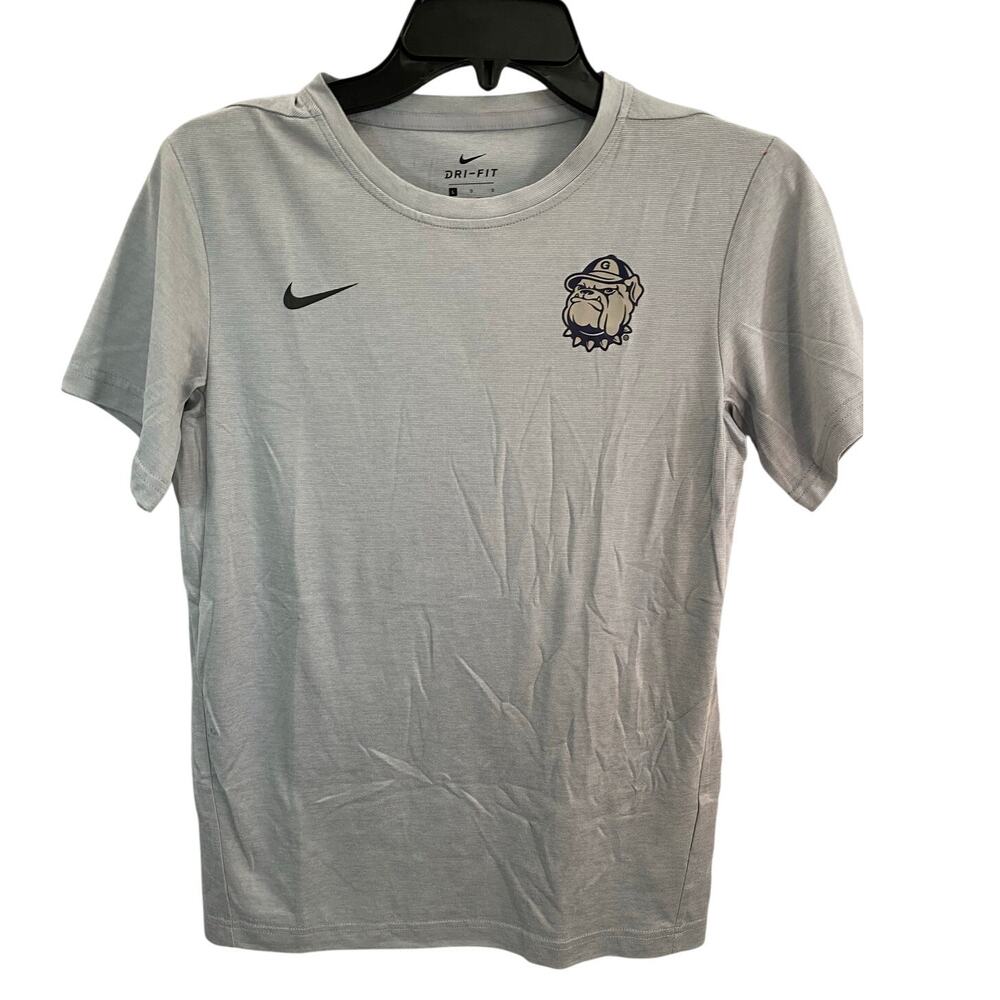Georgetown Hoyas youth large Nike Dri-Fit shirt gray​
